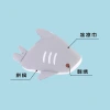 Cold-sensing little whale pillow, Kang Le House Ice Silk Animal doll, custom fabric plush toy, order cartoon Specification image